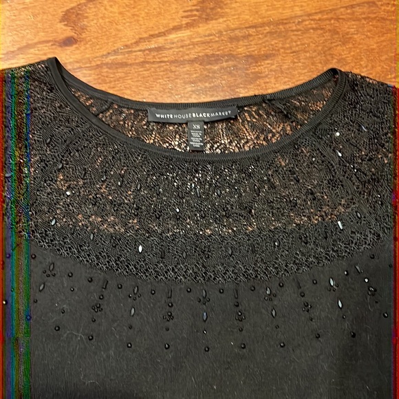 WhiteHouse BlackMarket Black Sweater - XS - Picture 5 of 7